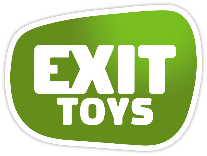 EXIT TOYS Stählernes Fußballtor Maestro mit Torwand